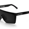 Lazer Face Sunglasses: Black Metal Customs
