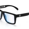 XL VISE Z87 Sunglasses Black Frame: Blue Light Blocking -Glasses Specialty Store Black Blue Light Angle