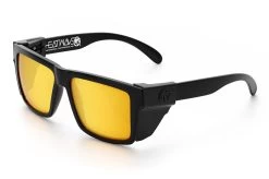 VISE Z87 Sunglasses Black Frame: Gold Lens -Glasses Specialty Store Black Gold Rush Angle1 BlackSS