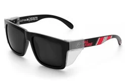 XL VISE Z87 Sunglasses: Cal Fire / Muertos Customs -Glasses Specialty Store CalFire Black Angle Clear