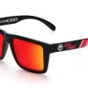 XL VISE Z87 Sunglasses: Cal Fire / Muertos Customs -Glasses Specialty Store CalFire Sunblast Angle