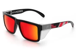 XL VISE Z87 Sunglasses: Cal Fire / Muertos Customs -Glasses Specialty Store CalFire Sunblast Angle Clear