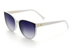 Carat Sunglasses: White -Glasses Specialty Store Carat White Purple Rain
