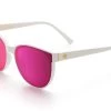 Carat Sunglasses: White -Glasses Specialty Store Carat White Spectrum Side