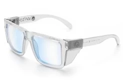 XL VISE Z87 Sunglasses Vapor Clear Frame: Blue Light Blocking -Glasses Specialty Store Clear Blue Light Angle Clear