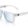 VISE Z87 Sunglasses Vapor Clear Frame: Blue Light Blocking Lens -Glasses Specialty Store Clear Clear Blue Light Angle