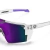 Future Tech Sunglasses: Vapor Clear Frame Ultra Violet Lens Z87+