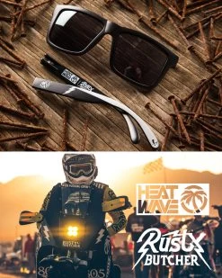 VISE Sunglasses: Rusty Butcher Customs -Glasses Specialty Store RBredux