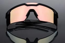 Future Tech Sunglasses: Black Frame Rose Gold Z87+ -Glasses Specialty Store ROSEGOLD