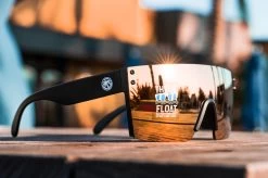 H2O Lazer Face Floating Sunglasses: -Glasses Specialty Store Rose Gold h2o Lazer2