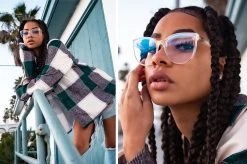 Carat Sunglasses: Clear Sparkle 11 Carat Sunglasses: Clear Sparkle -Glasses Specialty Store carat clear sparkle 2