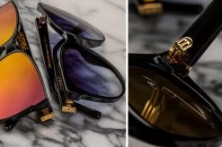 Carat Sunglasses: BLACK -Glasses Specialty Store carat detail 2