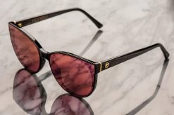 Carat Sunglasses: BLACK -Glasses Specialty Store carat detail 3