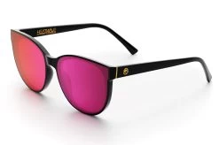 Carat Sunglasses: BLACK -Glasses Specialty Store carat black render fushia