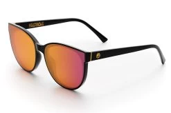 Carat Sunglasses: BLACK -Glasses Specialty Store carat black render rose