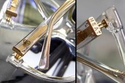 Carat Sunglasses: Clear Sparkle 12 Carat Sunglasses: Clear Sparkle -Glasses Specialty Store carat sparkle detail