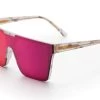Clarity Sunglasses: Marble -Glasses Specialty Store clarity marble render FUSHIA