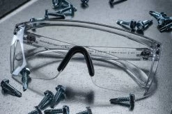 Lazer Face Glasses: CLEAR Z87 -Glasses Specialty Store clears2