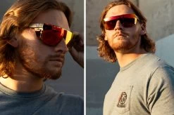 Performance Quatro Sunglasses: Red/Orange Z87+ -Glasses Specialty Store quatro sunblast lifestyle